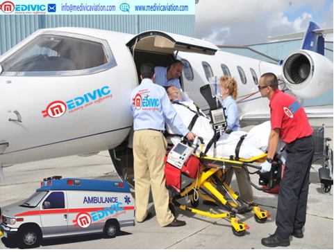 Medivic-Air-Ambulance-Patna-Delhi