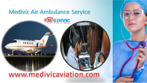 Medivic Air Ambulance in Delhi