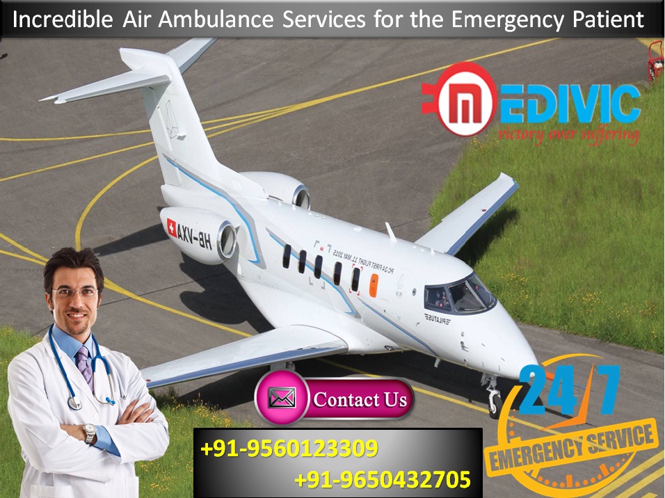 Medivic Aviation Air Ambulance Service in Bhopal