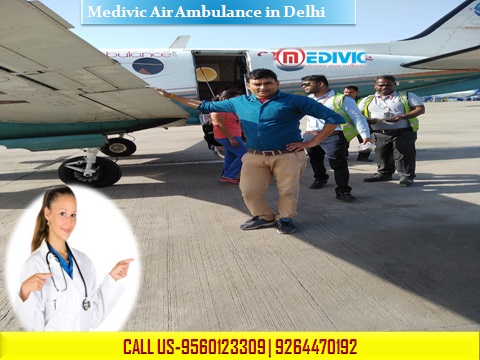Medivic Air Ambulance Delhi