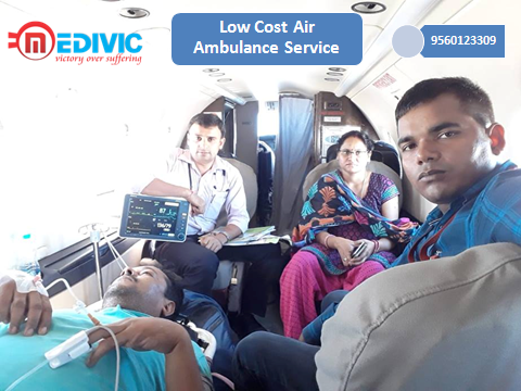Medivic Air AMbulance in delhi